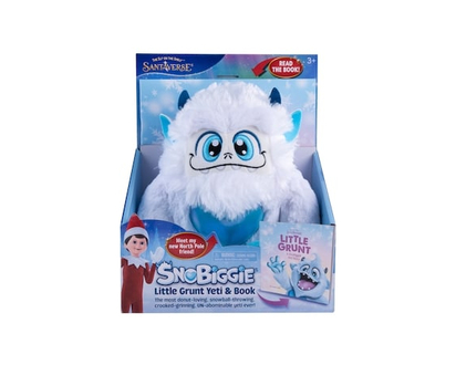 Elf on the Shelf SnoBiggie - Little Grunt Plush Yeti & Book - 1.0 EA