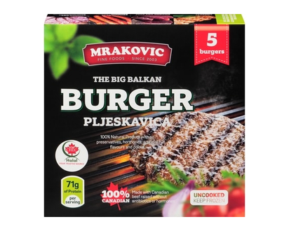 Mrakovic Burger The Big Balkan Pljeskavica - 1100 G