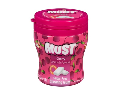 Gomme à mâcher sans sucre cerise - 66.0 G