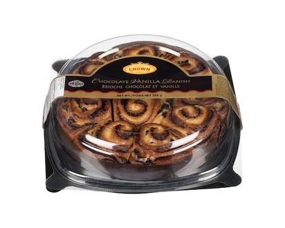Crown Chocolate Vanilla Danish - 500.0 G