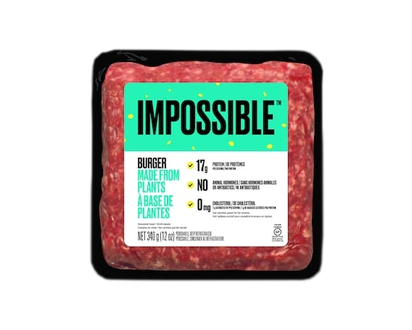 Impossible Foods Inc. Plant-based Burger - 340.0 G