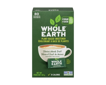 Whole Earth Sweetner Co. Whole Earth Stevia Monk Fruit - 80.0 EA