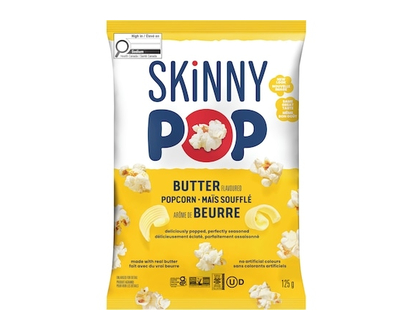 SkinnyPop Popcorn Popcorn Butter Flavoured - 125.0 G