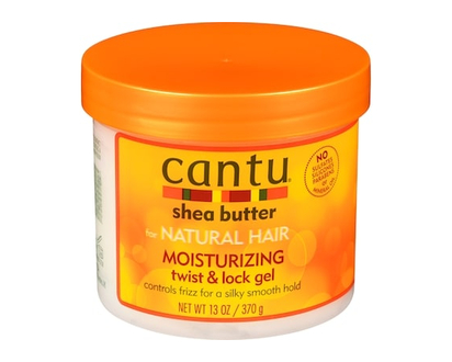 Cantu Moisturizing Twist & Lock Gel Shea Butter For Natural Hair - 370.0 G