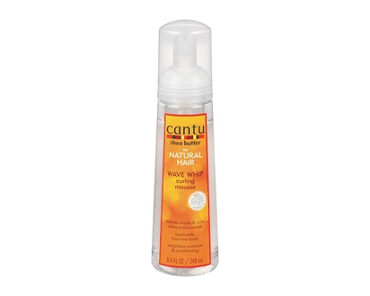 Cantu Wave Whip Curling Mousse Shea Butter For Natural Hair - 248.0 ML