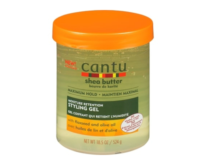 Cantu Moisture Retention Styling Gel Shea Butter Maximum Hold - 524.0 G