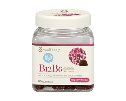 B12b6 Essential Daily Vitamins Raspberry Flavour - 60.0 EA