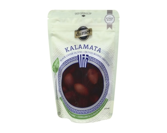 Olives noires grecques kalamata bio - 270.0 G