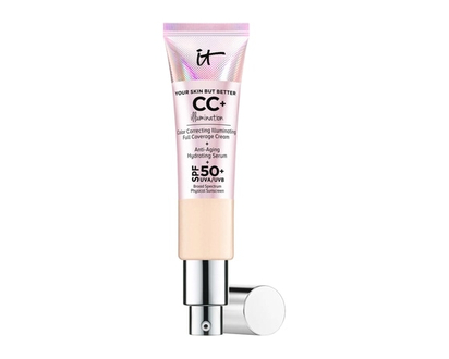 It Cosmetics Your Skin But Better™ Illumination - Full-Coverage CC Cream Foundation & Moisturizer with SPF 50+ - 32 ML