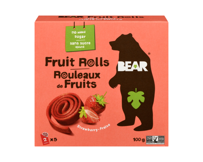 Bear Strawberry Rolls - 100.0 G