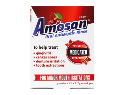 Amosan Oral Anatiseptic Rinse - 20 G
