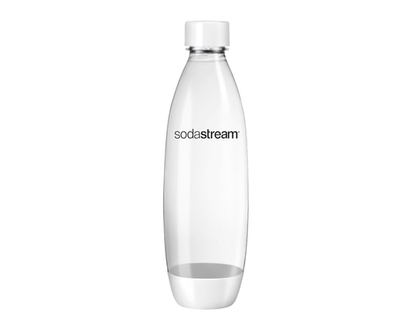 sodastream 1L Fuse White Bottles Twin Pack - Dishwasher Safe - 1.0 EA