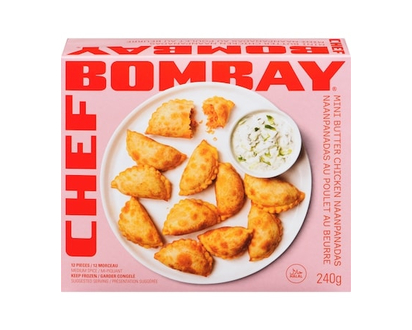 Chef Bombay Mini Butter Chicken Naanpanadas 12 Pieces - 240.0 G