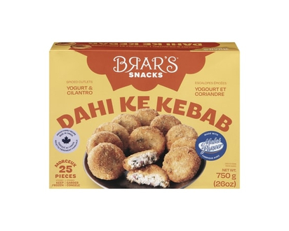 Brar's Snacks Dahi Ke Kebab Yogurt & Cilantro - 750.0 G