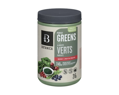 Botanica Perfect Greens Berry Organic - 216.0 G