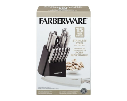 Farberware 15-Piece Stainless Steel Cutlery Set - 1.0 EA