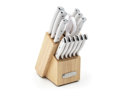 EdgeKeeper 14PC Cutlery Set-Triple Rivet, White - 1.0 EA