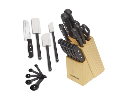 Stamped Cutlery Set 22PC - 1.0 EA