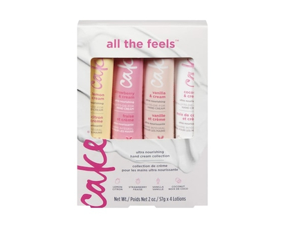 Cake Beauty Hand Cream, Mini 4-Pack - 60.0 ML