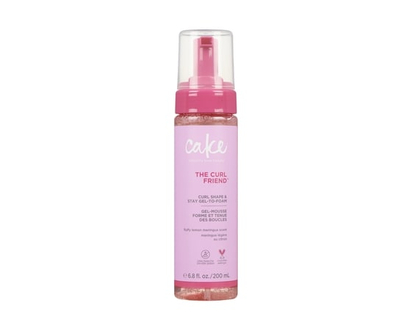 Cake Beauty The Curl Friend Curl Shape & Stay Gel-To-Foam Fluffy Lemon Meringue Scent - 200.0 ML