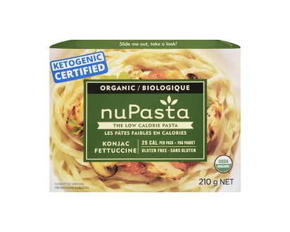 nuPasta Pâtes alimentaires fettucine biologiques - 210.0 G