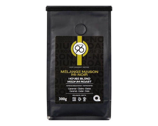 Infusion 96 Café gourmet mélange maison mi-noir - 300.0 G