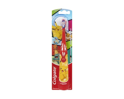 Colgate Kids Powered Vibrating Toothbrush, Pokemon - 1.0 EA