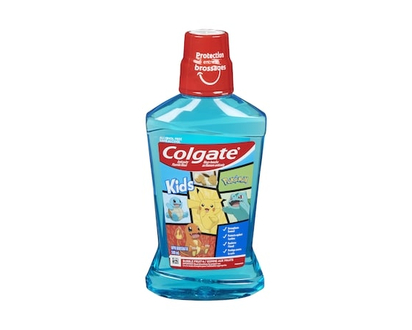 Colgate Kids Anticavity Fluoride Rinse Pokà©mon Bubble Fruit - 500.0 ML