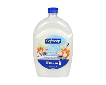 Softsoap Moisturizing Hand Soap Warm Vanilla & Coconut Milk Scent Refills - 1.47 L