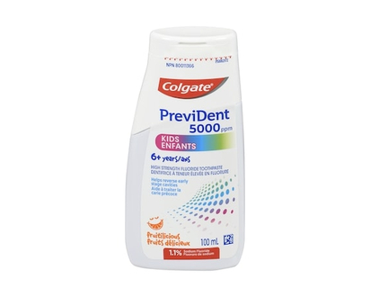 Colgate Prevident 5000 ppm enfants dentifrice à teneur élevée en fluorure fruits délicieux 6+ ans - 100.0 ML