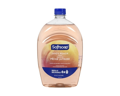 Softsoap Liquid Hand Soap Juicy Peach Scent Refills - 1.47 L