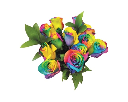 Dozen Roses, Tinted - 1.0 EA