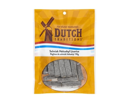 Dutch Traditions Salmiak Heksehyl Licorice - 95.0 G
