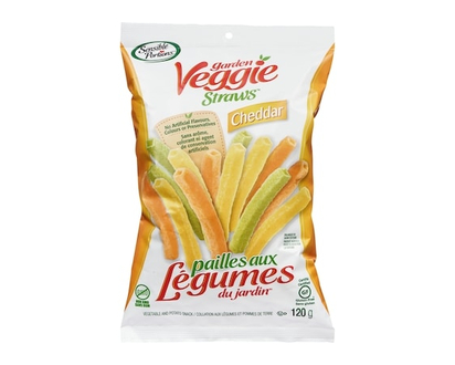 Sensible Portions Cheddar Garden Veggie Straws - 120.0 G