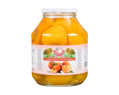 PeachTree Valley Peaches in Light Syrup - 1.7 L