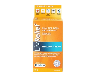 Livrelief Healing Cream 15g - 15 G