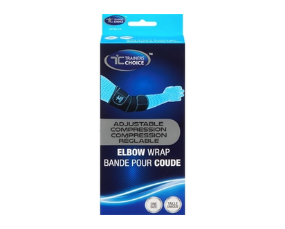 Trainers Choice Elbow Compression Wrap - 1.0 EA