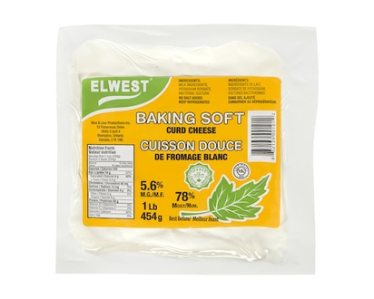 Elwest Baking Soft Curd Cheese 0.056 M.F. - 454.0 G