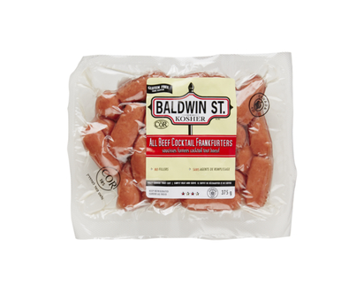 Baldwin St. Kosher All Beef Cocktail Sausage - 375.0 G