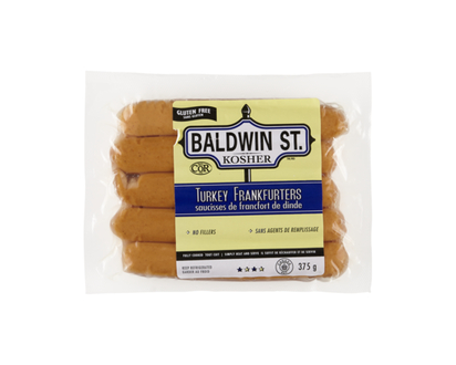 Baldwin St. Kosher All Turkey Frankfurters - 375.0 G