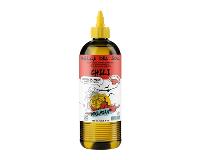 Bella Del Sol Premium High Oleic Sunflower Oil Infused with Chili - 750.0 ML
