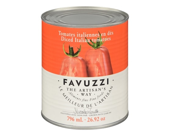 Favuzzi Tomates italiennes en dés - 796.0 ML