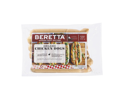 Beretta Organic Chicken Dogs - 300.0 G