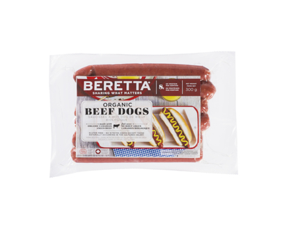 Beretta Organic Beef Dogs - 300.0 G