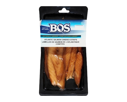 Bos Atlantic Salmon Candied Strips - 150.0 G