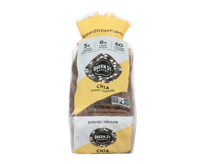 Queen St. Bakery Gluten Free Chia Classic Bread - 480.0 G
