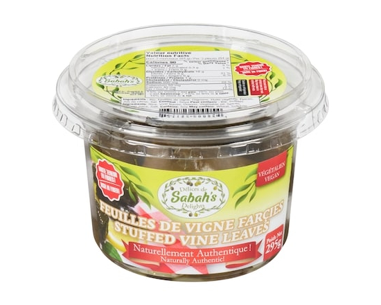 Feuilles de vigne farcies Sabah - 315.0 G