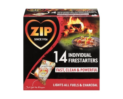 Zip Individual Firestarters - 1.0 EA