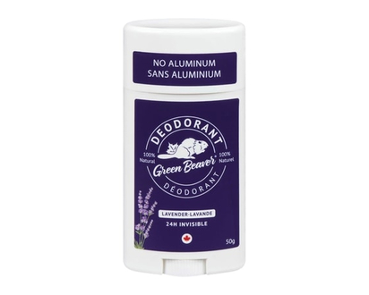 Green Beaver Natural Deodorant, Lavender - 50.0 G