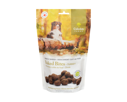 Caledon Farms All Natural Dog Treats Baked Bites - Turkey - 265.0 G